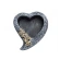 Cement flowerpot "Heart", 6×16×19 cm