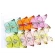 Butterflies with clip, 8 cm, 1 pack - 12 pcs.
