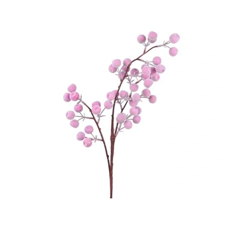 Uogų šakelė, 80 cm, violetinės spalvos
