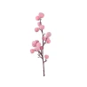 Berry branch, 75 cm, pink