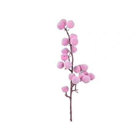 Uogų šakelė, 75 cm, šviesiai violetinės spalvos