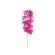Orchid branch, 100 cm, fuchsia and gold colors