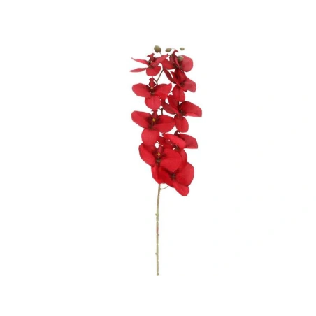 Orhidejas zars, 100 cm, sarkanā un zelta krāsā