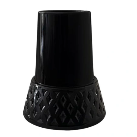 Plastmasas pods - iegremdējams, 12 × 25 cm, melns