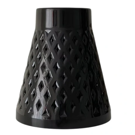 Plastmasas pods - iegremdējams, 12 × 25 cm, melns