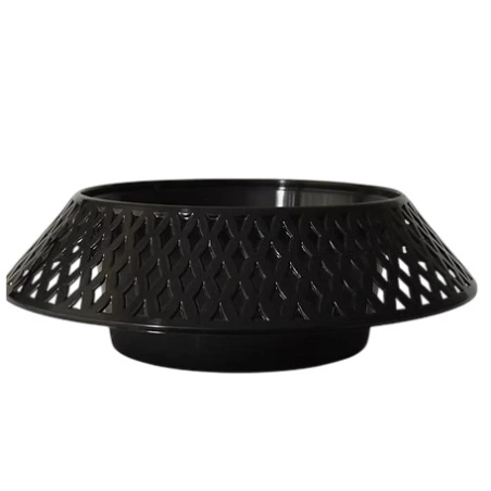 Plastmasas pods - iegremdējams, 23 cm, melns