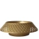Plastic pot - sinker, 23 cm, gold color