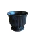 Plastic pot-sink, Ø 16 cm, graphite color
