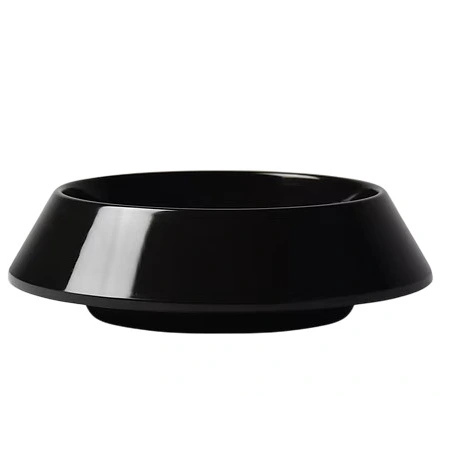 Plastmasas pods, 14 × 6,5 cm, melns