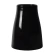 Plastmasas kauss, 12 × 34 cm, melns