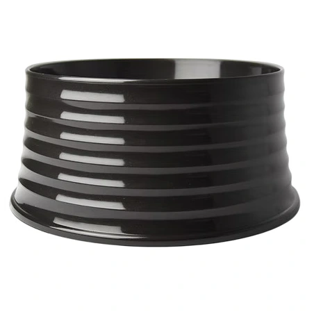 Plastic pot, 23×13 cm, graphite color