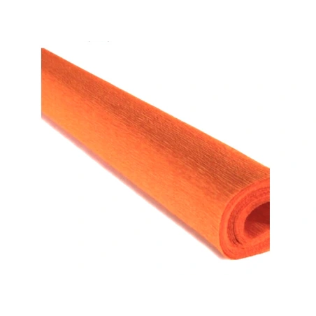Kreppapīrs, 90 g, 50 × 150 cm, oranžs