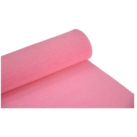 Crepe paper, 180 g, 50 × 250 cm, pink
