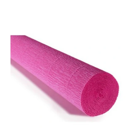 Crepe paper, 180 g, 50 × 250 cm, fuchsia