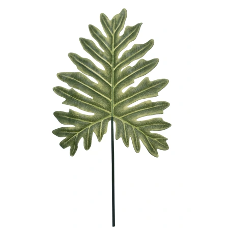 Mākslīgais zaļums - filodendra lapa, 51 cm