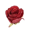 Artificial rose flowers, Ø 8 cm, red color, 1 pack - 12 pcs.