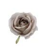 Artificial rose flowers, Ø 8 cm, cappuccino color, 1 pack - 12 pcs.
