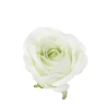Artificial rose flowers, Ø 8 cm, light green, 1 pack - 12 pcs.