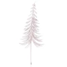 Pielīmējama Ziemassvētku eglīte, 30 cm, balta