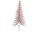 Stick-on Christmas tree, 30 cm, rose gold