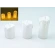 LED žvakių rinkinys, 1 rink. - 3 vnt. - 9,5 cm, 8 cm, 6,5 cm