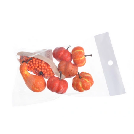 Pumpkins and corn on the cob, 1 pack - 6 pcs.