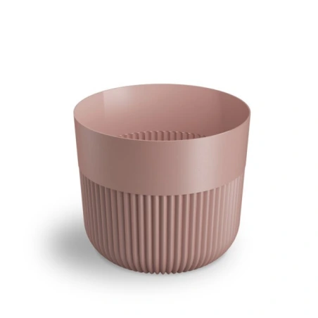 Alia flowerpot, ash pink, 11 × 9.5 cm