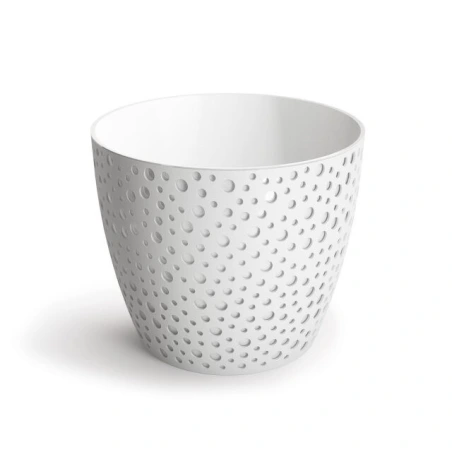 Puķupods "Vero", balts, 19 × 16,3 cm