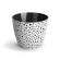 Flowerpot "Vero", black, 19×16.3 cm