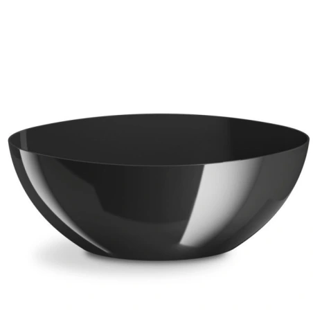 Flowerpot "Owal", black, 30×14 cm