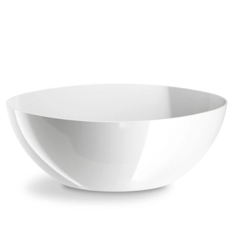Flowerpot "Owal", white, 30×14 cm