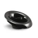 Plastic pot "Ikebana Mori", black, 9×8.4 cm