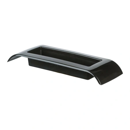 Plastmasas pods "Ikebana", melns, 25,6×13,4 cm