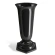 Vase, 15.5×37 cm, black