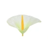 Artificial calla lilies, 12 cm, white-green color, 1 pack - 24 pcs.