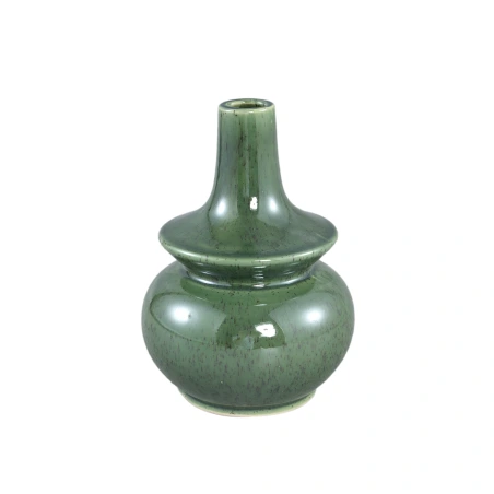 Vase "CYRA", 16.5×23 cm, dark green