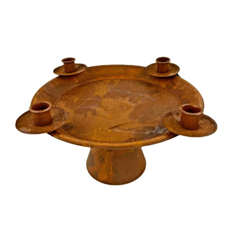 Metalinė žvakidė, 28×19 cm