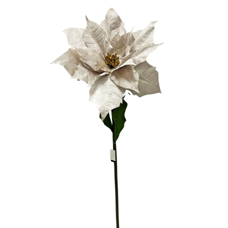 Artificial flower, 55×135 cm, cream color