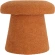 Footstool (soft stool), 43 cm, brown
