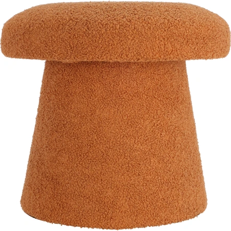 Footstool (soft stool), 43 cm, brown