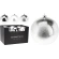 Christmas tree toy, 14 cm, silver color