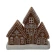 Decoration "Gingerbread House", 15.8×6.2×14.6 cm