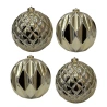 Christmas tree toys, 15 cm, 1 pack - 4 pcs.