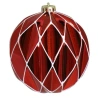 Christmas tree toys, 15 cm, 1 pack - 4 pcs.
