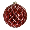 Christmas tree toys, 15 cm, 1 pack - 4 pcs.