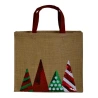 Christmas jute bag, 28×33×10 cm