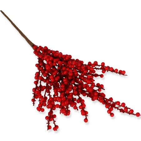 A sprig of red berries, 43 cm