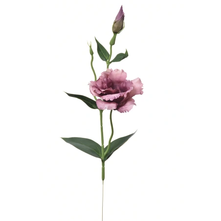 Dirbtinė eustoma, 45 cm, rausvai violetinės (mauve) spalvos