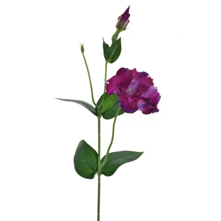 Dirbtinė eustoma, 45 cm,  violetinės  spalvos