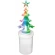LED Christmas tree insert with batteries, 15.5 cm, lights up in different colors
